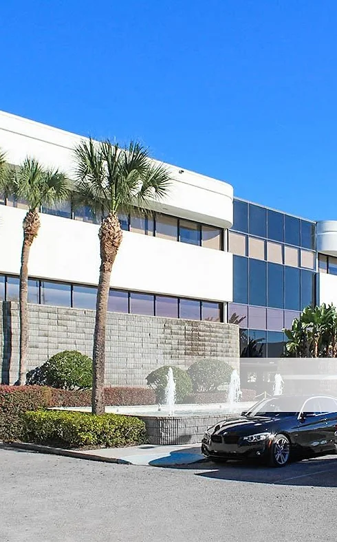 Exterior shot of the office